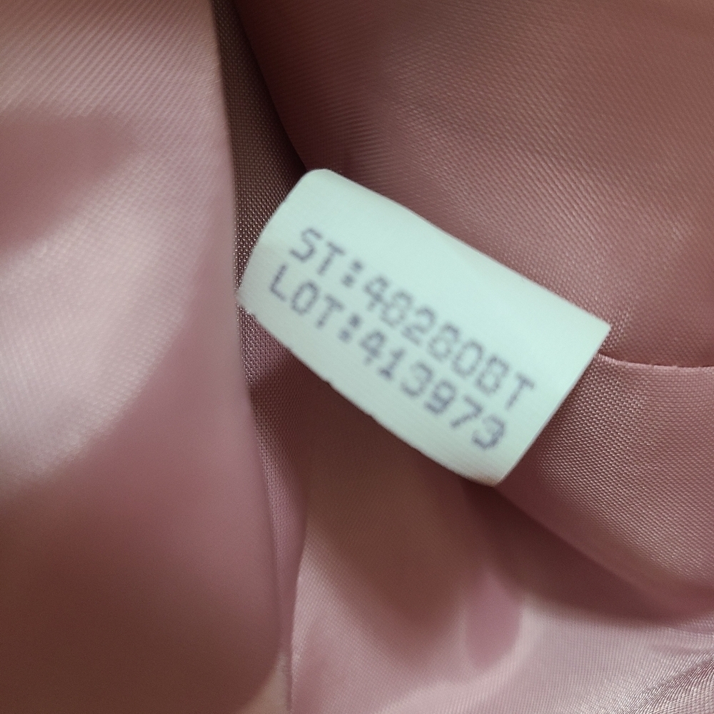Vtg Andrea Viccaro Wool Cashmere‎ light Pink Blazer Size 10 VINTAGE - Picture 5 of 16